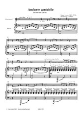 Andante cantabile (Fassung für Horn und Klavier)